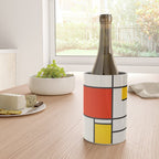 Retro Geometry: Mondrian Edition Wine Chiller Gallery Image 4