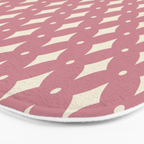 Vintage Stars VI Rose Bath Mat Gallery Image 3