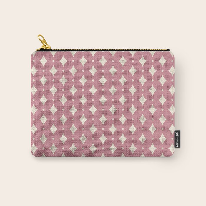 Vintage Stars VI Rose Carry All Pouch Gallery Image 1