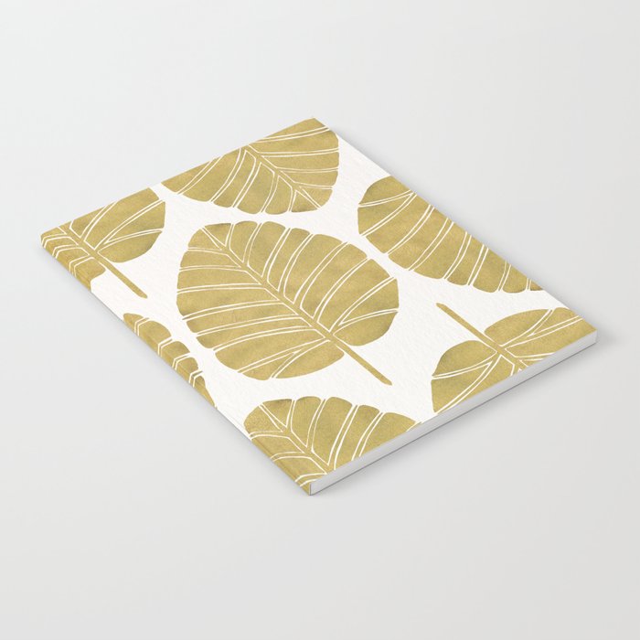 Elephant Ear Alocasia - Gold Palette Notebook Gallery Image 1