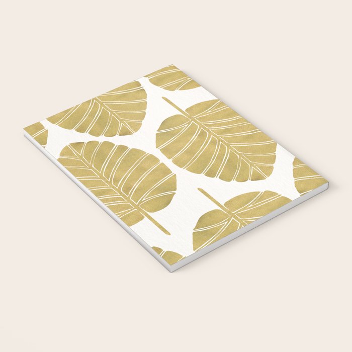 Elephant Ear Alocasia - Gold Palette Notebook Gallery Image 3