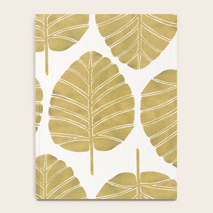 Elephant Ear Alocasia - Gold Palette Notebook Gallery Image 4