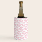 Vintage Floral Arches Pattern in Pink and White Wine Chiller Gallery Image 3