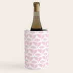 Vintage Floral Arches Pattern in Pink and White Wine Chiller Gallery Image 2