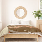 The Great Wave of Coffee light blend Duvet Cover Gallery Image 3