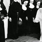 Nuns Bowling Coffee Mug Gallery Image 2