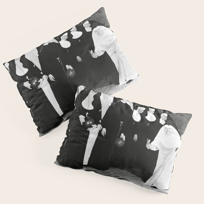 Nuns Bowling Pillow Sham Gallery Image 3