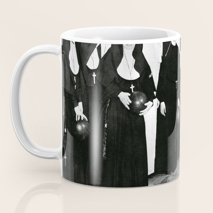 Nuns Bowling Coffee Mug Gallery Image 3
