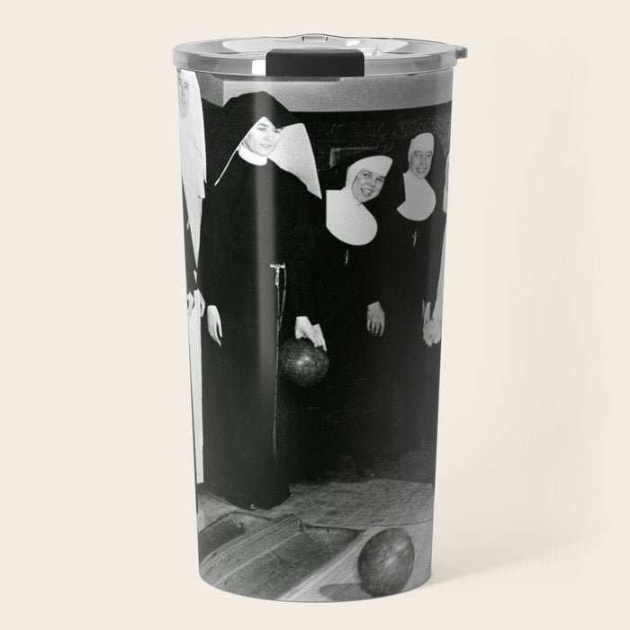Nuns Bowling Travel Mug Gallery Image 1