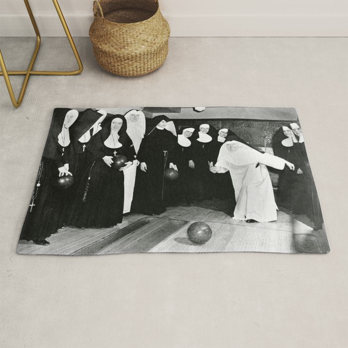 Nuns Bowling Rug Gallery Image 1