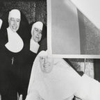 Nuns Bowling Wall Tapestry Gallery Image 3