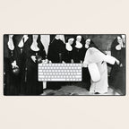 Nuns Bowling Desk Mat Gallery Image 1