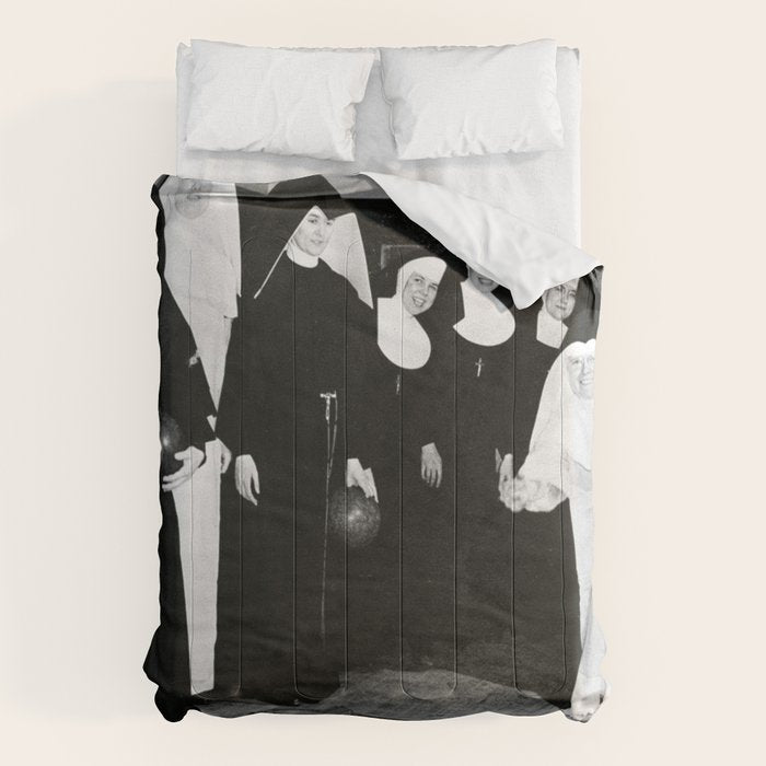Nuns Bowling Comforter Gallery Image 1