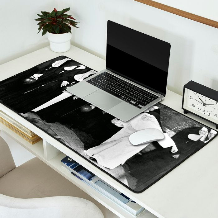 Nuns Bowling Desk Mat Gallery Image 2