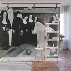 Nuns Bowling Wall Mural Gallery Image 1
