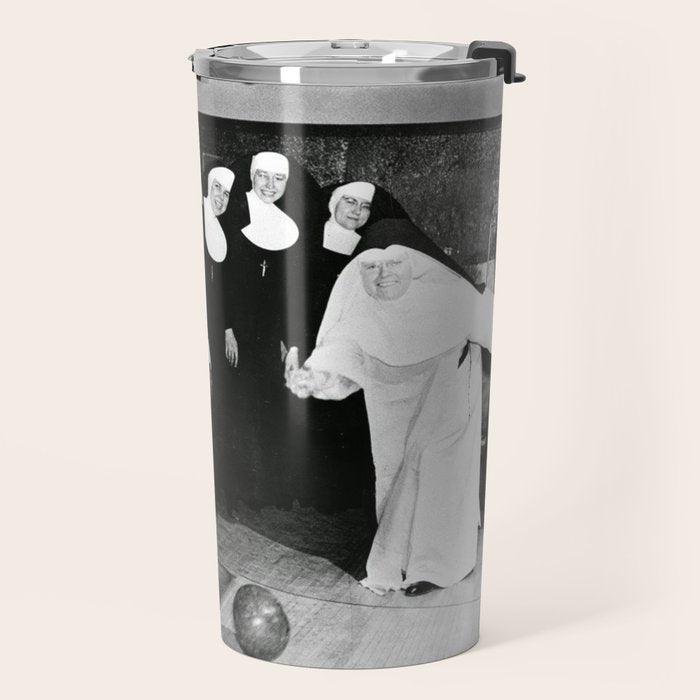 Nuns Bowling Travel Mug Gallery Image 2