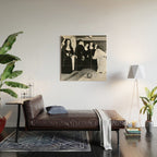 Nuns Bowling Wood Wall Art Gallery Image 2