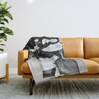 Nuns Bowling Throw Blanket Gallery Image 1
