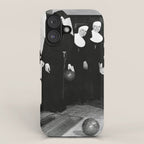 Nuns Bowling iPhone Case Gallery Image 1