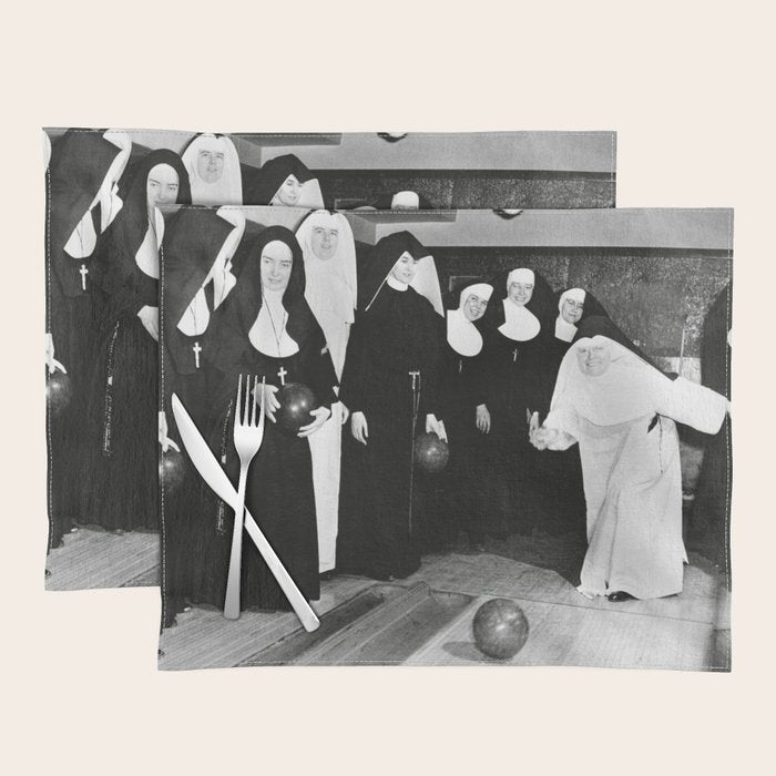 Nuns Bowling Placemat Gallery Image 1