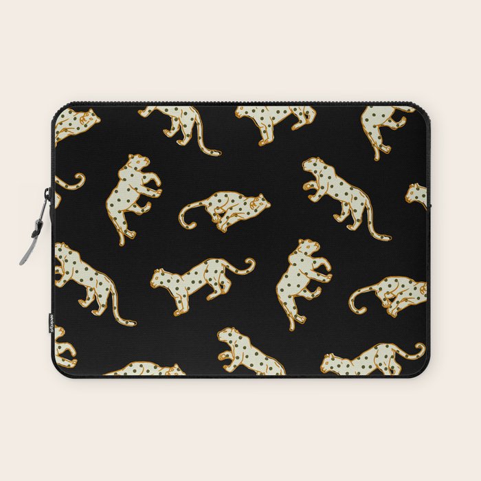 Leopard at Night Laptop Sleeve Gallery Image 1