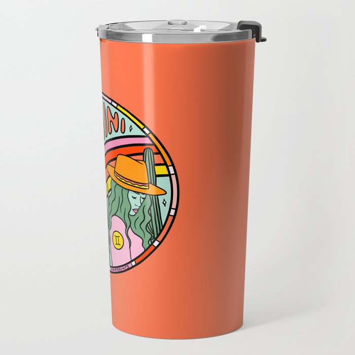 Gemini Cowgirl Travel Mug Gallery Image 2