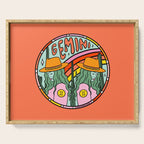 Gemini Cowgirl Serving Tray Gallery Image 1