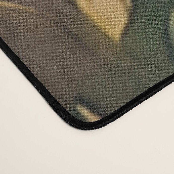 Colorful tulips watercolor Desk Mat Gallery Image 4