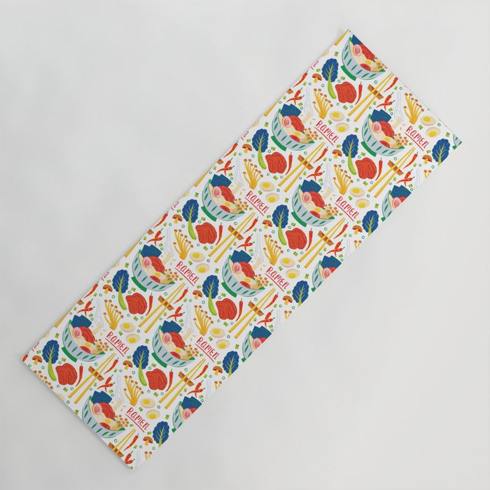 Ramen Noodles Yoga Mat Gallery Image 1
