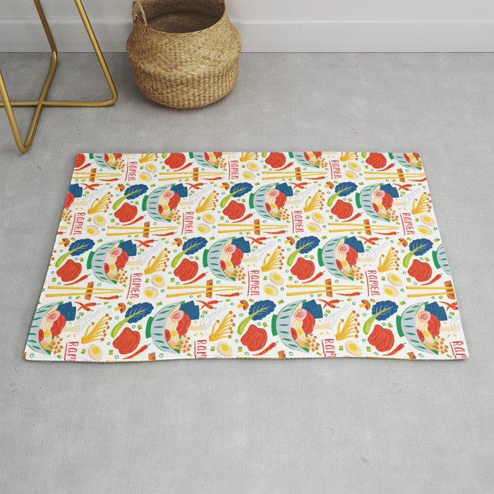 Ramen Noodles Rug Gallery Image 1