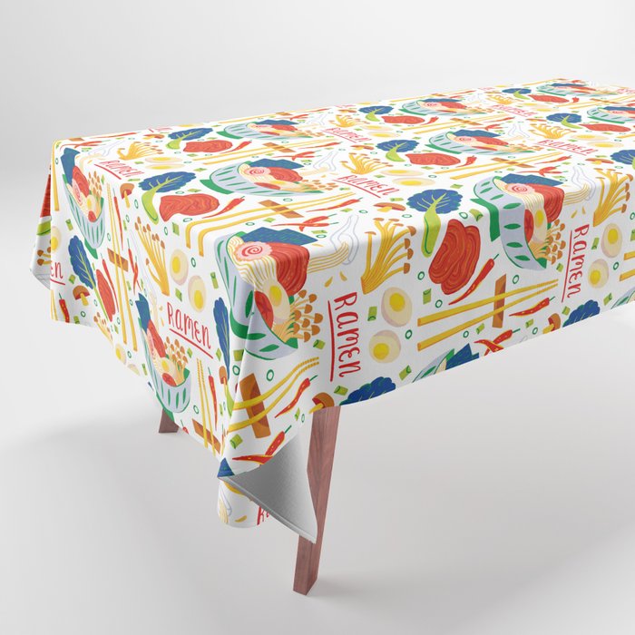 Ramen Noodles Tablecloth Gallery Image 1