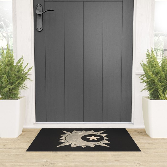Sun Moon Star Welcome Mat Gallery Image 3