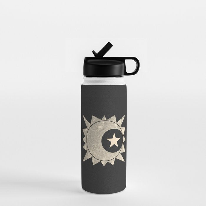 Sun Moon Star Water Bottle Gallery Image 1