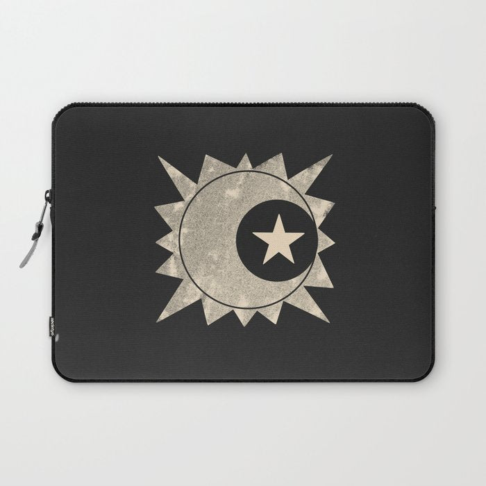Sun Moon Star Laptop Sleeve Gallery Image 1