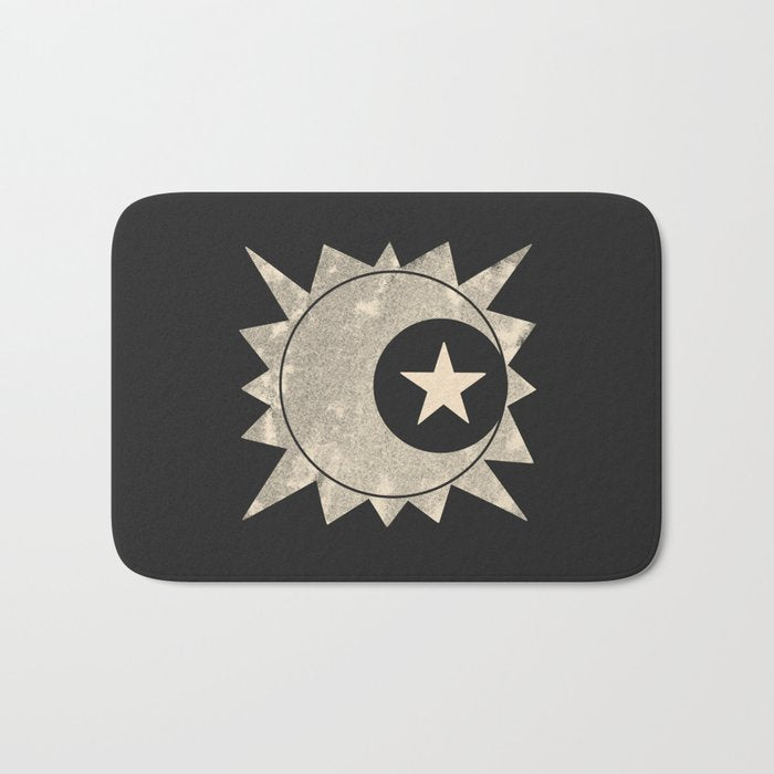 Sun Moon Star Bath Mat Gallery Image 1