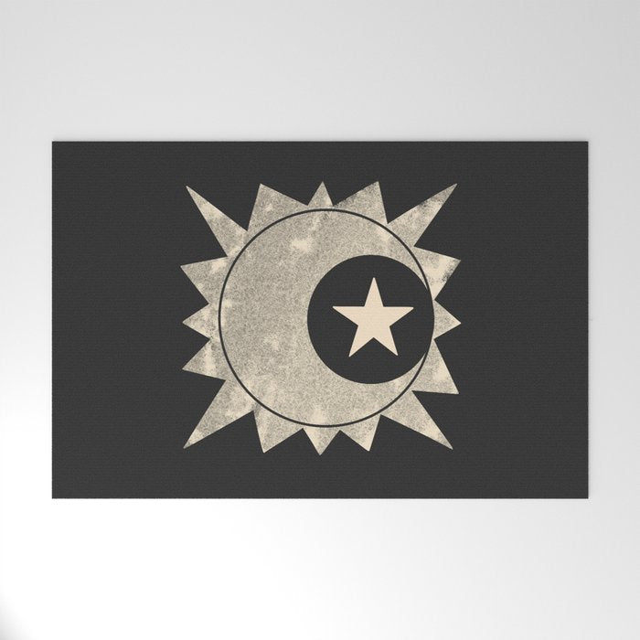 Sun Moon Star Welcome Mat Gallery Image 1