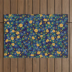 Night-Blooming Flowers Outdoor Rug Gallery Image 1