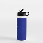 Abstract composition 02-blue Water Bottle Gallery Image 1