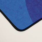 Abstract composition 02-blue Desk Mat Gallery Image 4