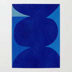Abstract composition 02-blue Poster Gallery Image 4