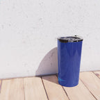 Abstract composition 02-blue Travel Mug Gallery Image 4