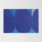 Abstract composition 02-blue Rug Gallery Image 2