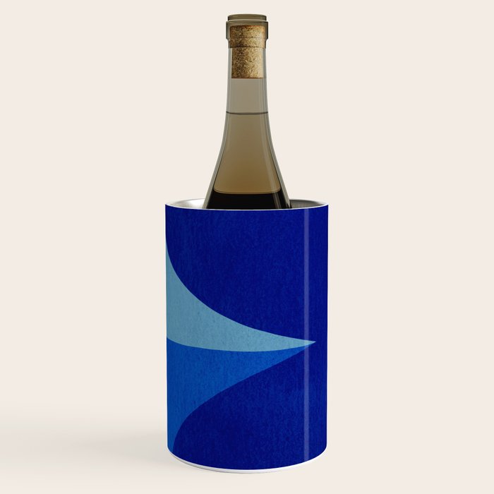 Abstract composition 02-blue Wine Chiller Gallery Image 2