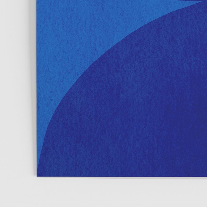 Abstract composition 02-blue Poster Gallery Image 3