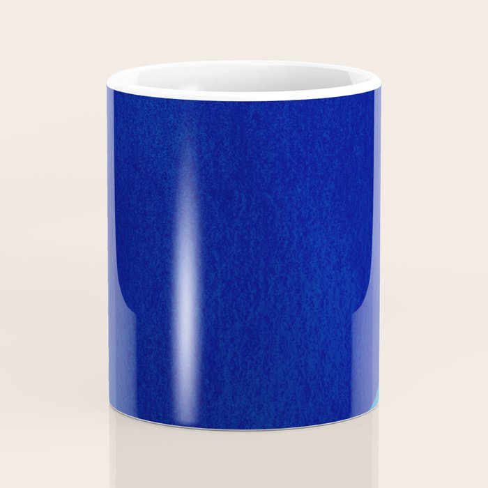 Abstract composition 02-blue Coffee Mug Gallery Image 4