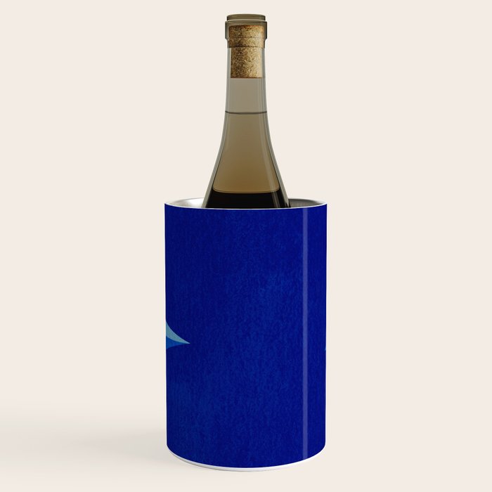 Abstract composition 02-blue Wine Chiller Gallery Image 1