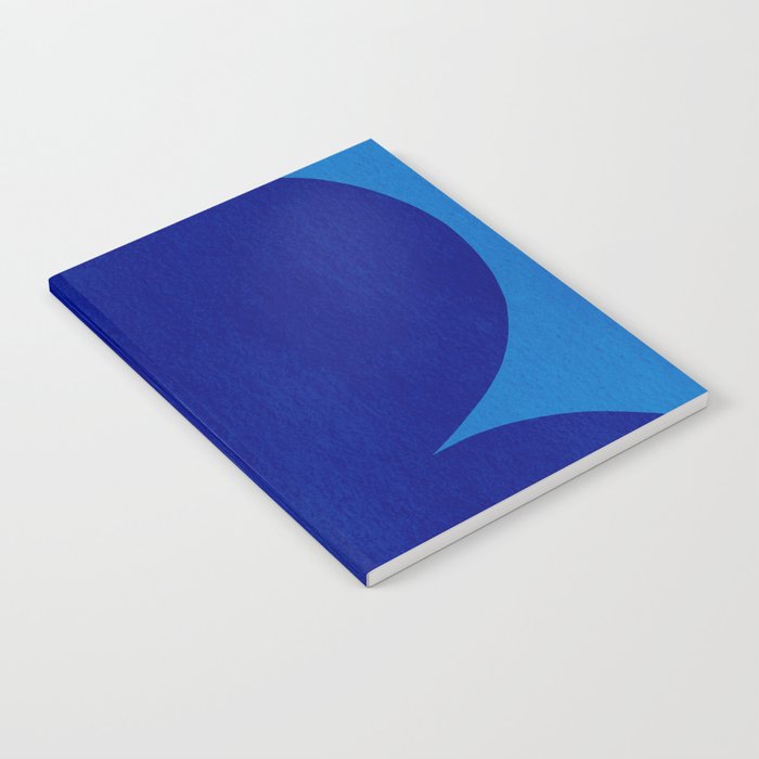 Abstract composition 02-blue Notebook Gallery Image 2