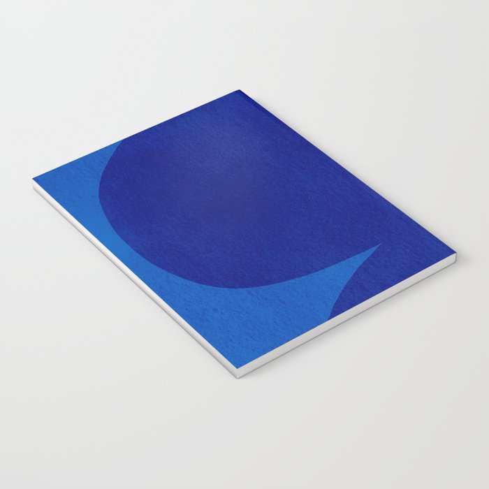 Abstract composition 02-blue Notebook Gallery Image 3
