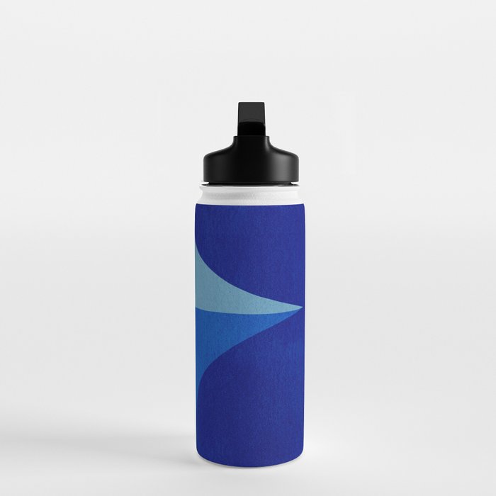 Abstract composition 02-blue Water Bottle Gallery Image 3