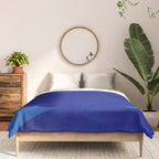 Abstract composition 02-blue Comforter Gallery Image 3